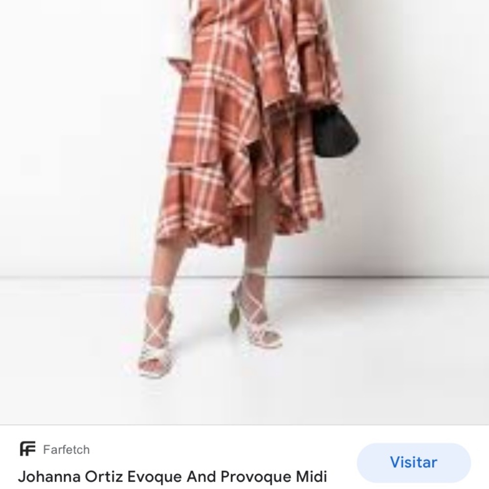 Johanna Ortiz Evoque and provoque midi skirt